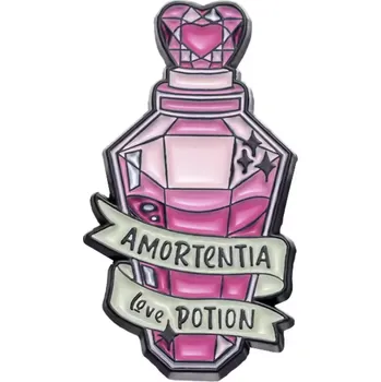 Party dekorace Odznaky inspirované filmovou ságou Harry Potter Motiv: Milostný elixír