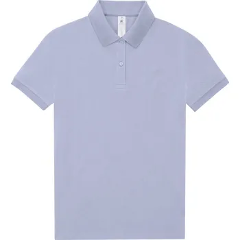 Pánské tričko B&C Polokošile B&C My Polo 180 women, krátký rukáv, dámská COT01W46111804-lavender XL Levandulová