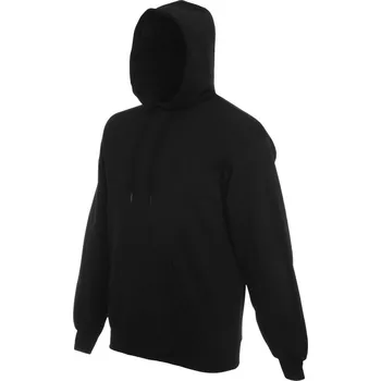 Pracovní oblečení Fruit of the Loom Mikina Classic Hooded Sweat s kapucí COT16220800205-black 2XL Černá