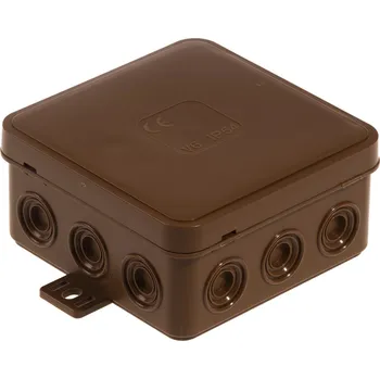 Elektroinstalační krabice Elektroinstalační krabice na omítku Plast-Rol 41 x 85 x 85 mm