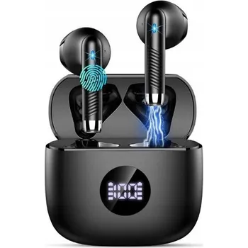 Sluchátka ZAKOTU J53 ČERNÁ BEZDRÁTOVÁ BLUETOOTH SLUCHÁTKA DO UŠÍ