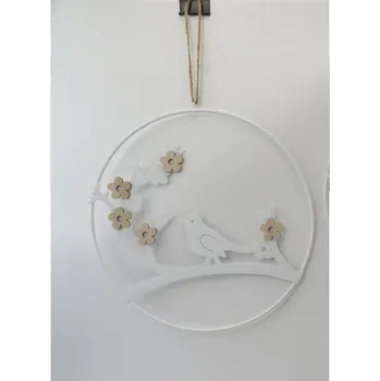 Kovová dekorace větve 25 cm