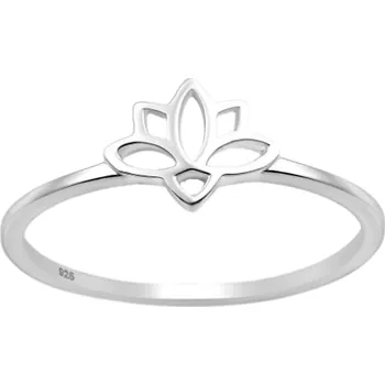 Prsten Stříbrný prstýnek Lotus Velikost: 7/54-55 Ag 925/1000