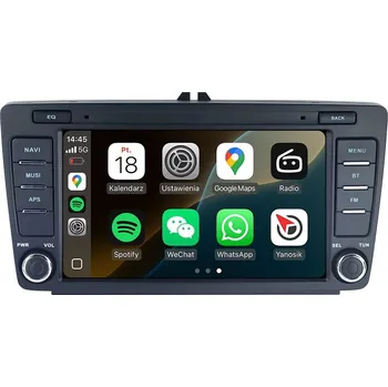 Autorádio Autorádio Dealnet ŠKODA OCTAVIA 04-13 s CARPLAY a ANDROID AUTO
