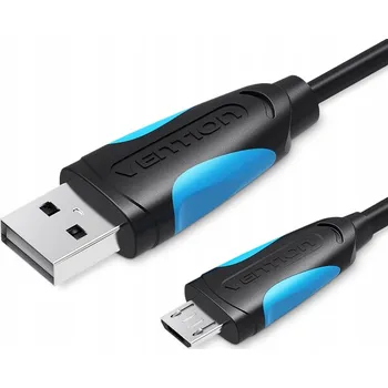 Datový kabel Kabel Vention USB - microUSB typ B 1,5 m černý