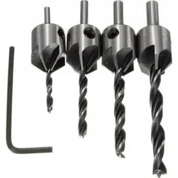 Vrták Vrtáky do dřeva se zahlubovačem XL Tools 5 kusů