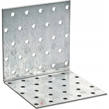 Tesařské kování Tesařský úhelník montážní KM 100x100x100 - 50 ks