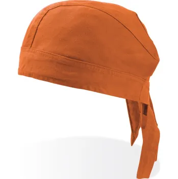 Pracovní přilba Atlantis Headwear Čepice Bandana Long COT33013223599-orange Oranžová UNI