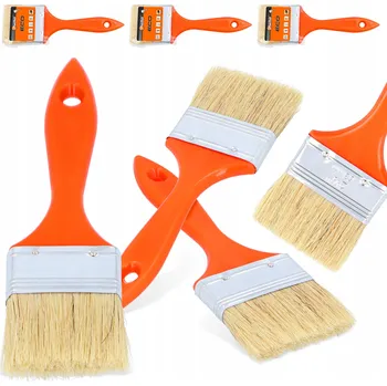 Vrták Sada štětců plochý rovný Polax 6,3 cm