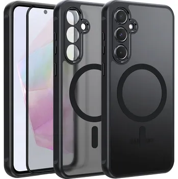 Pouzdro na mobilní telefon Zadní Kryt KrainaGSM pro Samsung, Galaxy A35 5G, černý