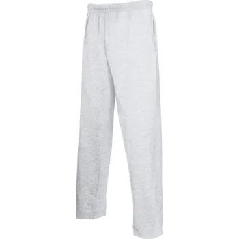 Fruit of the Loom Tepláky Lightweight Jog Pants COT16403861004-heather gre XL Melír šedá