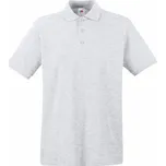 Fruit of the Loom Polokošile Premium Polo, krátký rukáv COT16321860001-ash S Ash