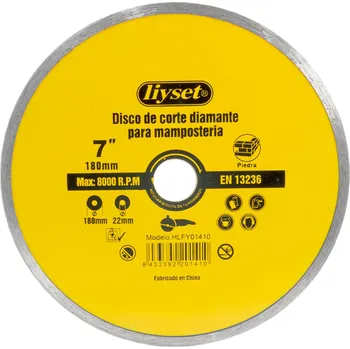 Řezný kotouč DIAMANTOVÝ KOTOUČ TURBO BETON CIHLA KLINKER 180MM