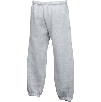 Fruit of the Loom Tepláky Classic Kids Jog Pants, dětské COT164051610a8-heather gre Melír šedá 164
