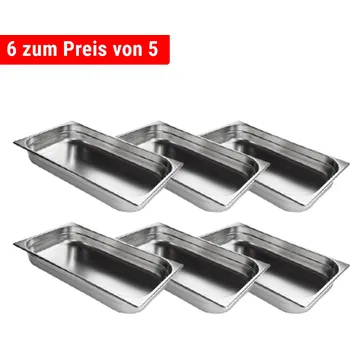 Dóza na potraviny G.Gastro Nerezová GN nádoba 1/1 - hloubka: 40 mm