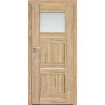 Interiérové dveře Interiérové rámové dveře Piano 5 s obdelným a horizontálním prosklením. Dveře mají rám z MDF desky.