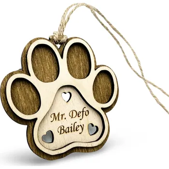 Žertovný předmět GRAVENO Tlapka se JMÉNEM