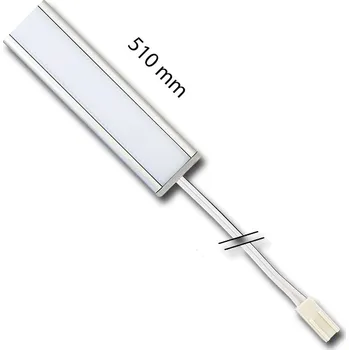 EasyLine 510 PU, 7W, 575Lm, 4000K, 24V, IP20, 300mA, CRI80, 2m bílý kabel, 2 příchytky se šroubky