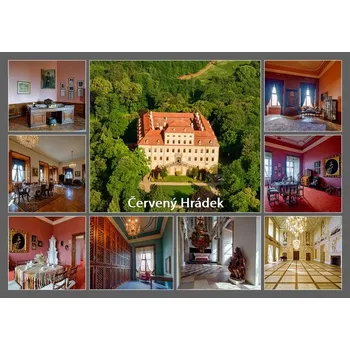 66000364 Pohlednice Červený Hrádek (zámek Červený Hrádek)