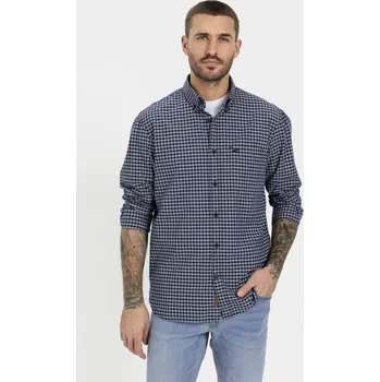 Pánská košile KOŠILE CAMEL ACTIVE LONGSLEEVE SHIRT NIGHT BLUE