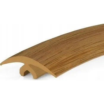 soklová lišta Prahová dilatační lišta ohebná pro oblouky 3m DUB KANADSKÝ Profil B