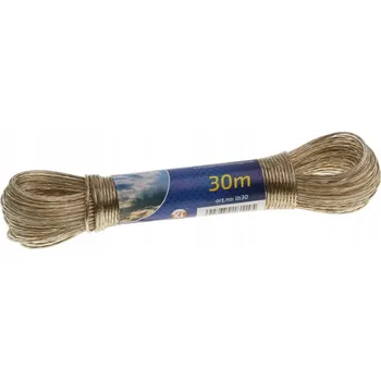 Sušák na prádlo OCELOVÉ LANKO 30 m NA PRÁDLO ŠŇŮRA NA PRANÍ