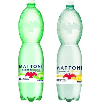Voda Mattoni Esence 1,5l/6ks - citron