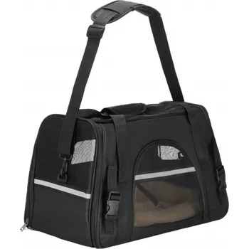 Taška pro psa a kočku Springos Cestovní taška pro psa/kočku PA0231 černá 44 x 27 x 24,5 cm