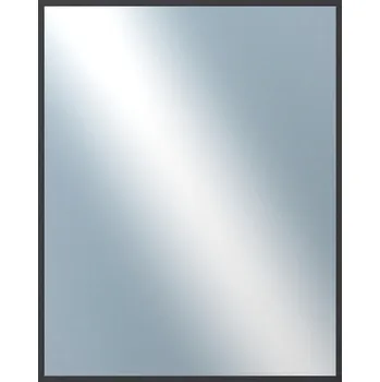 Koupelnový nábytek DANTIK - Zarámované zrcadlo - rozměr s rámem cca 40x50 cm z lišty Hliník černá | P03-021 (7003021)