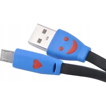 Datový kabel Kabel Iso Trade USB - microUSB 1m