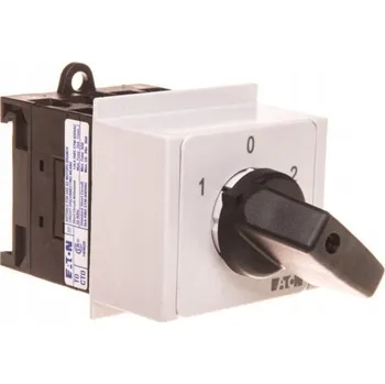 vypínač Přepínač síť-agregát, křížový, 2P 20A, na DIN lištu T0