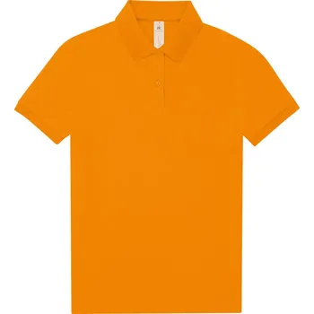 B&C Polokošile B&C My Polo 180 women, krátký rukáv, dámská COT01W461zl205-meta orange 2XL Oranžová meta