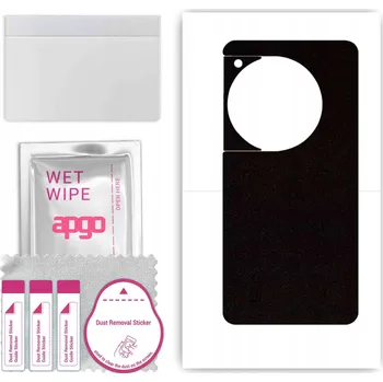 Pouzdro na mobilní telefon Fólie / Ochranná fólie s imitací semiše na ZÁDA pro OnePlus 12 - Semišový plyšový vzhled