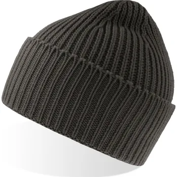 Pracovní přilba Atlantis Headwear Čepice Oak, pletená COT33011407199-dark grey m UNI Melír šedá tmavá