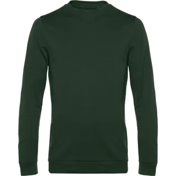 pracovní mikina B&C Mikina Set In, pánská COT01U01W07403-forest gree L Zelená forest
