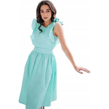 Dámské šaty Šaty In White 114 (44 vel.), tiffany