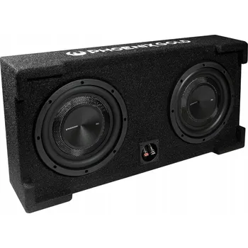 Reproduktor do auta Phoenix Gold ZX28PBS plochý subwoofer 250 W pod sedadlo – Skvělý zvuk