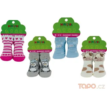 Ponožky kojenecké 0199, velikost 0-6 měsícu, mix dívčí