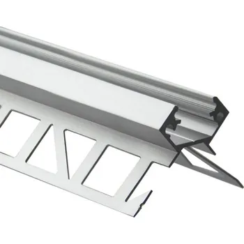 LED páska Hliníkový profil pro obklady a dlažbu DE 41x27 mm bez difuzoru 2 m