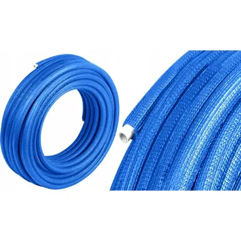 Vodovodní potrubí Trubka PEX PEX/AL/PEX 20 mm DIAMOND 50 m v izolaci 6 mm, modrá