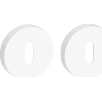 Dveřní kování Interiérová klika VDS Štít kulatý, Štít s otvorem pro klíč