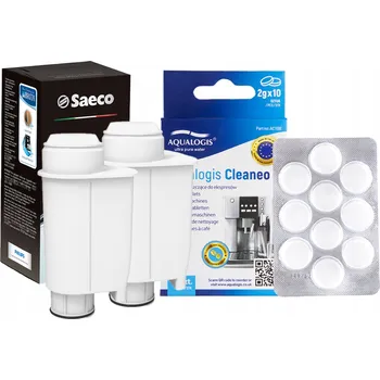 Příprava kávy Sada pro kávovar Saeco Philips - Intenza+ 2ks, Cleaneo 10 ks