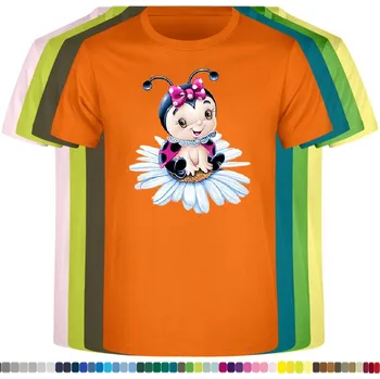 detske-levne-bavlnene-tricko-potisk-beruska Barva: Orange - oranžová, velikost: 116