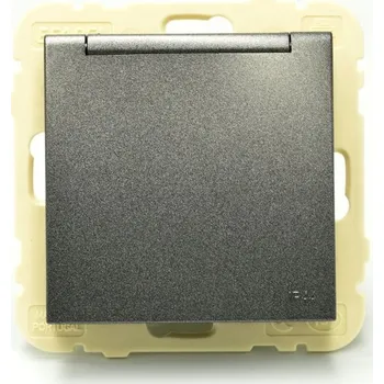 Elektrická zásuvka Elektrická Zásuvka hermetické Efapel šedé