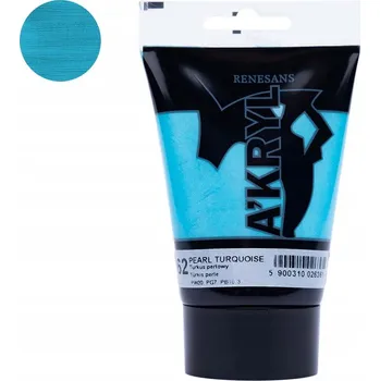 Vodová barva Akrylové barvy Renesans modrá 1 ks 100 ml