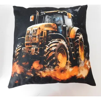 Povlak na dekorativní polštářek Povlak na polštářek Traktor