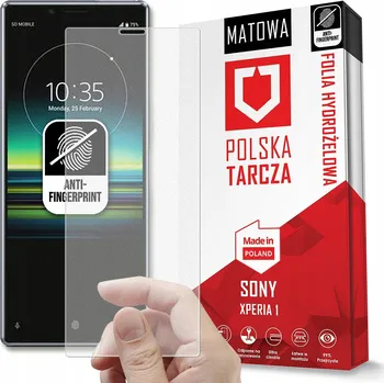 Pouzdro na mobilní telefon FÓLIE HYDROGELOVÁ MATNÁ ČISTÁ OBRAZOVKA PRO SONY XPERIA 1
