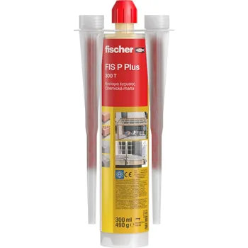 chemická kotva FISCHER P Plus 300 T - injektážní malta 300ml