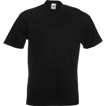 Pracovní oblečení Fruit of the Loom Tričko Super Premium T, krátký rukáv, pánské COT16104400201-black S Černá