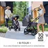 Kočárek Kinderkraft B-Tour Lite 3v1 2022